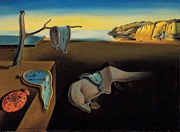 MELTING CLOCKS [on the] BEACH